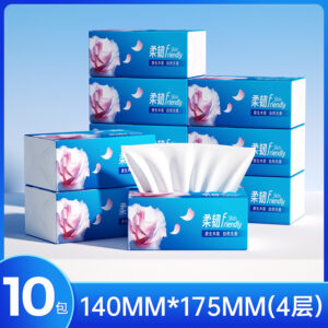 🔥【柔韌抽取衛生紙】限時狂歡！買5直接送5！🔥 300抽x10包扛回家！