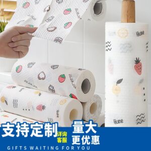 ✨【拍1得5】加厚可水洗懶人抹布｜不掉毛不沾油｜乾濕兩用廚房神器